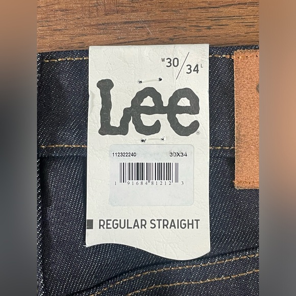 Lee Heritage Raw Straight Selvedge Jean ‘Blue’ (size mens 29 & 30) - Picture 12 of 15